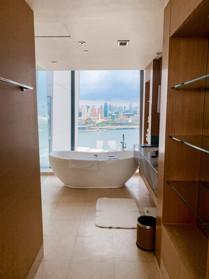 Bathroom in Marina Bay Sands