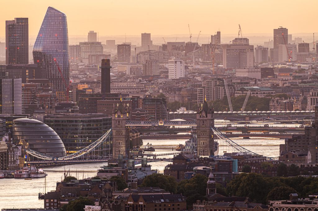 View of London Tower bridge