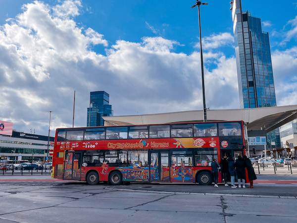 Hop on Hop Off Bus Tour Warsaw