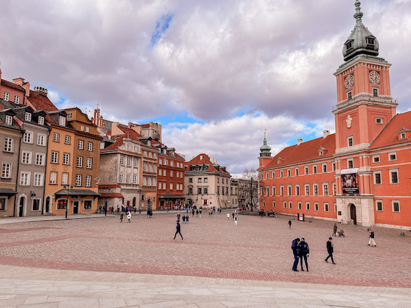 Old Town UNESCO site Warsaw