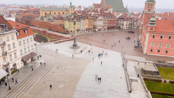 Viewpoint in the Bell Tower of St. Anne’s Church