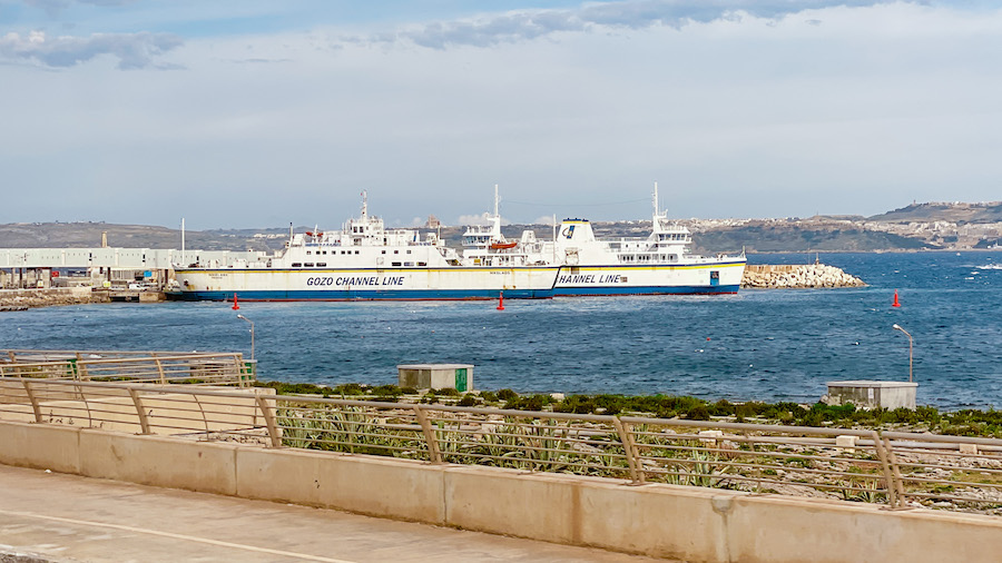 Ferry from Malta to Gozo Island