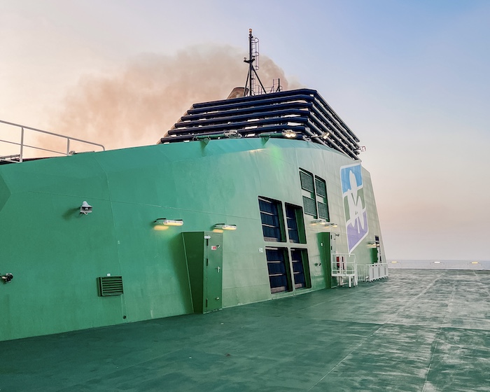 Irish Ferries onboard