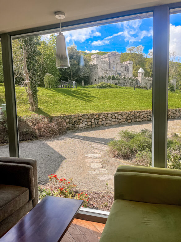 Beautiful view at Killeavy Castle Estate