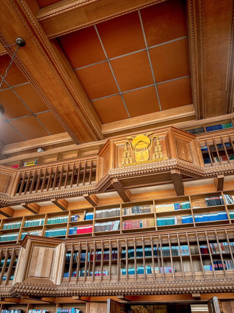 Library in University Tower Leuven