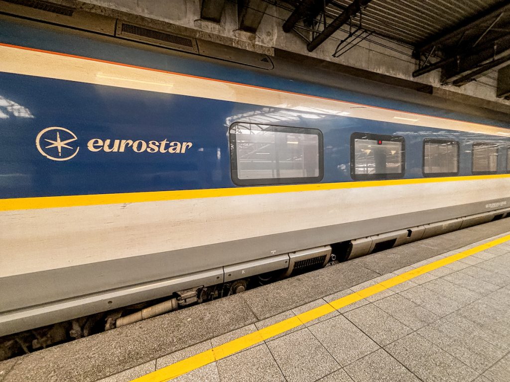 Eurostar from London to Brussels