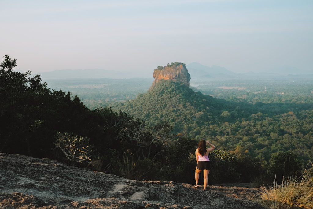 Sigiriya Rock view Sri Lanka